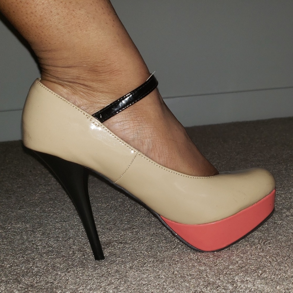 Tan and Coral Massimo Shoes